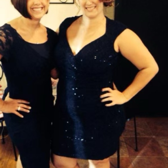 Lauren Ralph Lauren Bridesmaid dress.  Worn once for wedding. - Picture 3 of 4